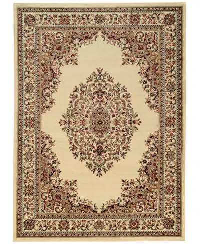 Km Home Closeout!  Pesaro 3'3"x4'11" Area Rug In Ivory