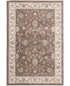 Km Home Closeout!  Poise Pse-7203 3'3" X 5' Area Rug In Coffee