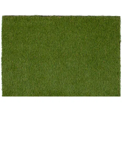 Km Home Tough Artificial Turf 2236-36oz 2' X 3' Outdoor Area Rug In Green