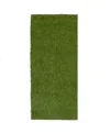 Km Home Tough Artificial Turf 2236-36oz 3' X 8' Runner Outdoor Area Rug In Green