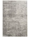 Km Home Waterside Dune 7'10" X 10'10" Area Rug In Grey