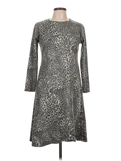 Pre-owned Kmw Casual Dress In Gray