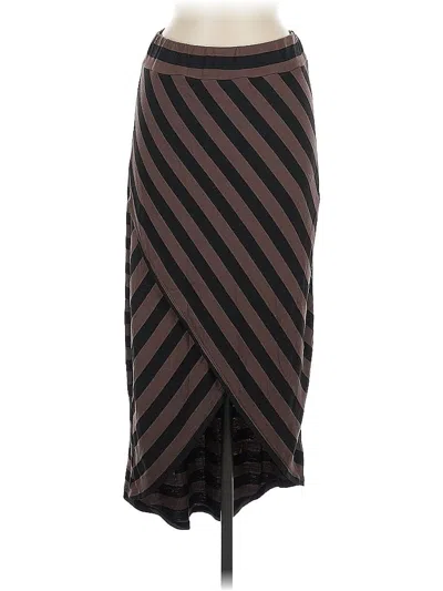 Pre-owned Knapp Studio Casual Skirt In Brown