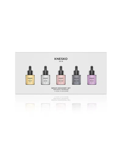 Knesko 5-piece Serum Discovery Kit In White