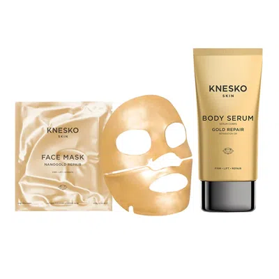 Knesko Firming Face Mask & Body Serum Duo In Transparent