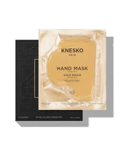 Knesko Gold Repair Hand Mask In White