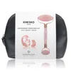 Knesko Rose Quartz Antioxidant Collagen Mask & Rose Quartz Gemstone Roller Discovery Kit