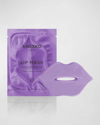Knesko Skin Amethyst Hydrate Lip Mask (6 Treatments) In Purple
