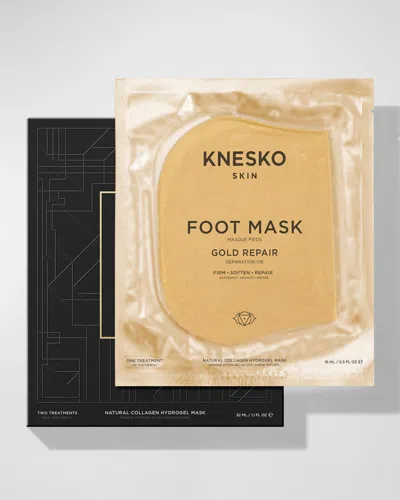 Knesko Skin Gold Repair Foot Mask In White