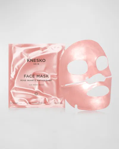 Knesko Skin Rose Quartz Antioxidant Face Mask (4 Treatments) In 6 Treatments