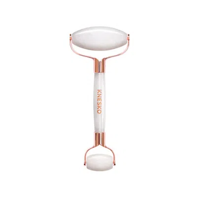 Knesko White Jade Gemstone Roller