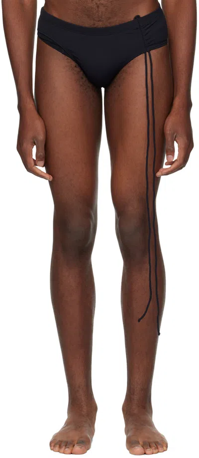 K.ngsley Black Ryan Swim Briefs In Black 38no