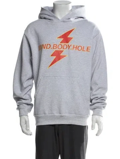 Pre-owned K.ngsley Graphic Print Crew Neck Hoodie W/ Tags In Multicolor