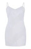 K.ngsley Hestia Spiral Cotton Mini Slip Dress