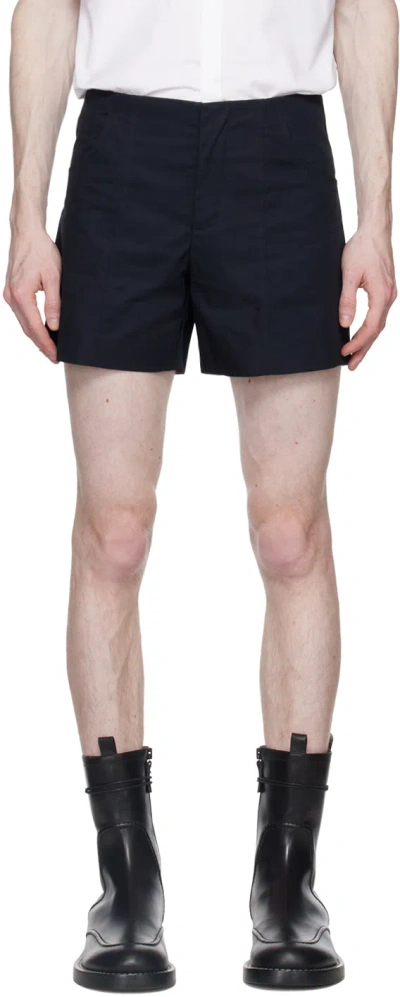 K.ngsley Ssense Exclusive Navy Akers Shorts In Navy 07mr
