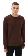 Knickerbocker Ivy Cotton Sweater Brown In Brown