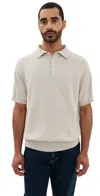 Knickerbocker Madison Cotton Polo Birch In Birch