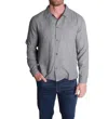 Knickerbocker Murray Long Sleeve Shirt In Charcoal In Gray