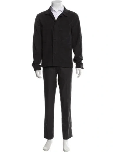 Pre-owned Knickerbocker Overcoat In Gray