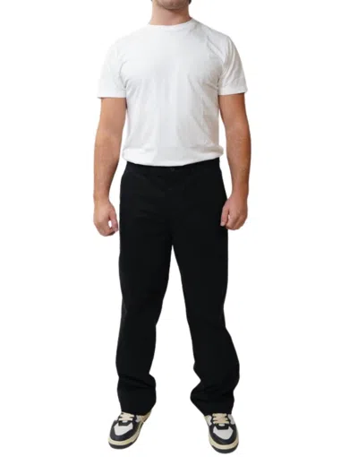 Knickerbocker Staff Chino Twill Pants In Black