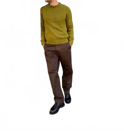 Knickerbocker Tapered Twillform Pant In Black Olive In Brown