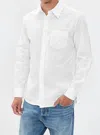 Knickerbocker Wooster Cotton Shirt In White In White