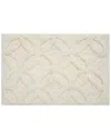 Knightsbridge Arch Bath Rug In Ivory