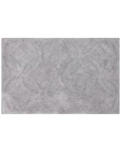 Knightsbridge Arch Bath Rug In Silver