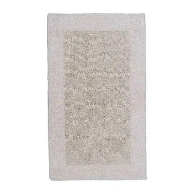 Knightsbridge Bella Napoli Reversible Bath Rug In Sand