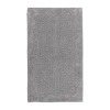 Knightsbridge Bella Napoli Reversible Bath Rug In Silver