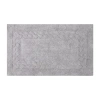 Knightsbridge Chain Bath Rug In Silver