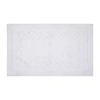 Knightsbridge Chain Bath Rug In White