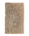 Knightsbridge Chenille Shaggy Bath Rug In Natural