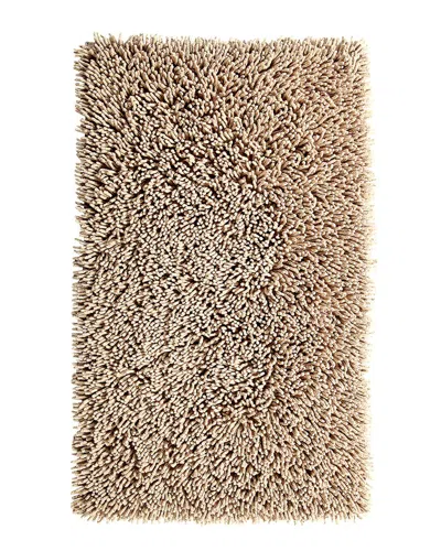 KNIGHTSBRIDGE KNIGHTSBRIDGE CHENILLE SHAGGY BATH RUG