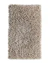 Knightsbridge Chenille Shaggy Bath Rug In Stone
