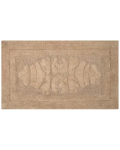Knightsbridge Cipher Bath Rug In Natural