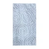 Knightsbridge Circles Bath Rug In Blue