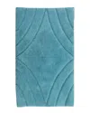 Knightsbridge Diamond Bath Rug In Aqua