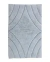 Knightsbridge Diamond Bath Rug In Blue