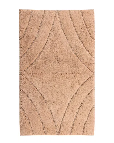 Knightsbridge Diamond Bath Rug In Natural