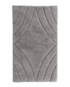 Knightsbridge Diamond Bath Rug In Silver