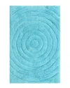 Knightsbridge Echo Bath Rug In Blue