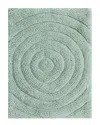 Knightsbridge Echo Bath Rug In Green