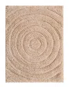 Knightsbridge Echo Bath Rug In Natural