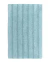 Knightsbridge Linear Bath Rug In Blue