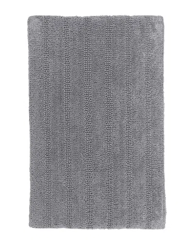Knightsbridge Linear Bath Rug In Gray