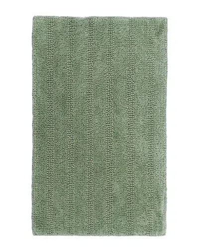 Knightsbridge Linear Bath Rug In Green