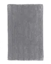 Knightsbridge Linear Bath Rug In Silver