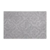 Knightsbridge Link Bath Rug In Gray