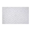 Knightsbridge Link Bath Rug In White